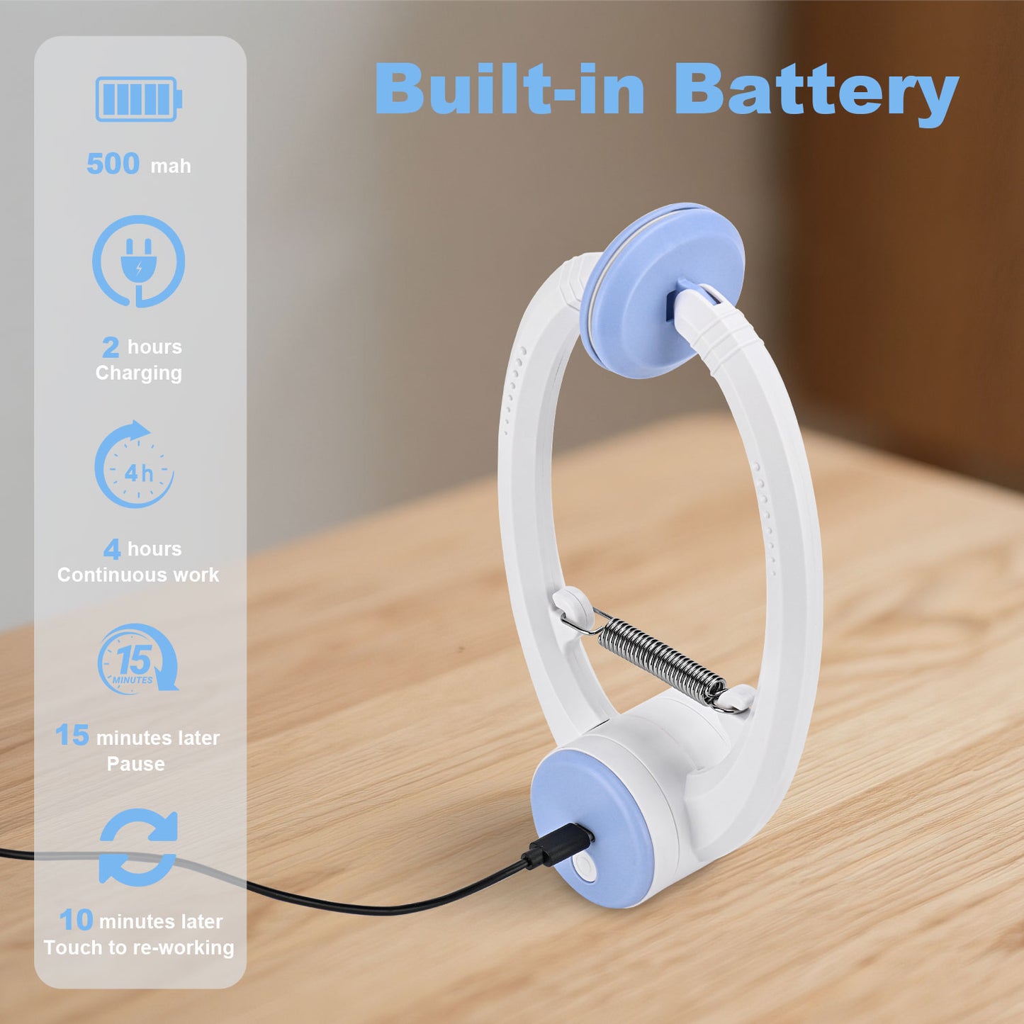 Interactive Cat Toys for Indoor Cats, Automatic Cat Door Toy with Hanging Mouse, USB Rechargeable Self Play Toy for Cats and Kittens